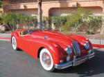 Jaguar XK140 MC Roadster Red 1955 года